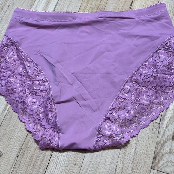 Set of Barbar B2Body.com Mauve Lace High-Waist Panties XL - Picture 5 of 8